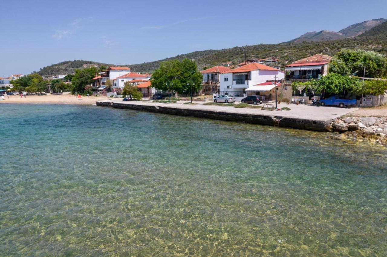 Golden Sunset Beach Apartment Skála Kallirákhis エクステリア 写真