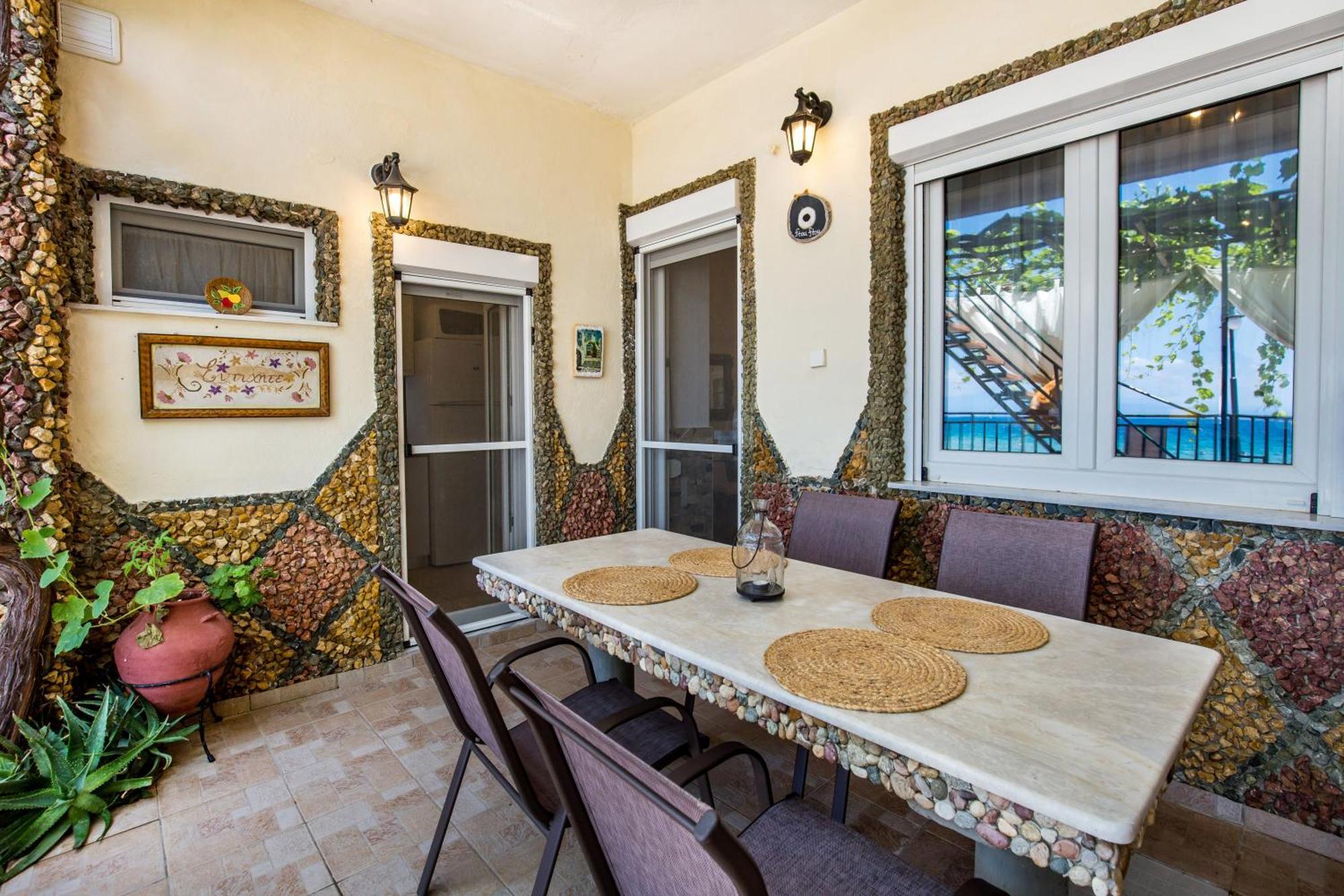 Golden Sunset Beach Apartment Skála Kallirákhis エクステリア 写真